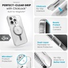 image:imageSpeck Clear iPhone 15 Pro Case  ClickLock NoSlip Interlock Built for MagSafe Drop Protection Grip  Scratch Resistant AntiYellowing 61 Inch Phone Case  Presidio Grip ClearChromeiPhone 15 Pro