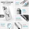 image:imageSpeck Clear iPhone 15 Pro Case  ClickLock NoSlip Interlock Built for MagSafe Drop Protection Grip  Scratch Resistant AntiYellowing 61 Inch Phone Case  Presidio Grip ClearChromeiPhone 15 Pro Max