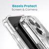 image:imageSpeck Clear iPhone 15 Pro Max Case  ClickLock NoSlip Interlock Built for MagSafe Drop Protection  Scratch Resistant AntiYellowing 67 Inch Phone Case  Presidio ClearFrosted BlackClearChrome FinishSerene Silver