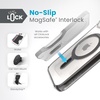 image:imageSpeck Clear iPhone 17e 15 Case  ClickLock NoSlip Interlock Built for MagSafe Drop Protection  for iPhone 15 14 amp 13  AntiYellowing 61 Inch Phone Case  Presidio ClearFrosted BlackClearFrosted BlackBlackSlate Grey