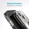 image:imageSpeck Clear iPhone 17e 15 Case  ClickLock NoSlip Interlock Built for MagSafe Drop Protection  for iPhone 15 14 amp 13  AntiYellowing 61 Inch Phone Case  Presidio ClearFrosted BlackClearFrosted BlackBlackSlate Grey