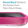 image:imageSpeck MagSafe Case for iPhone 13  Drop amp Camera Protection Clear Phone Case Wireless Charging Compatible Fits All 61 Inch Models  ClearClearPink TintNeon Berry
