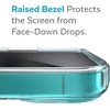 image:imageSpeck MagSafe Case for iPhone 13  Drop amp Camera Protection Clear Phone Case Wireless Charging Compatible Fits All 61 Inch Models  ClearClearTotally Teal FadeClear