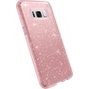 image:imageSpeck Products Presidio Clear Glitter Cell Phone Case for Samsung Galaxy S8  Rose Pink With Gold GlitterRose Pink with Gold GlitterRose Pink