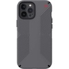 image:imageSpeck Products Presidio PerfectClear Grip iPhone 12 Pro Max Case ClearClearGraphite GreyGraphite GreyBold Red
