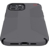 image:imageSpeck Products Presidio PerfectClear Grip iPhone 12 Pro Max Case ClearClearGraphite GreyGraphite GreyBold Red