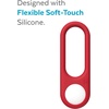 image:imageSpeck Products Presidio Sililoop AirTag Holder BlackUnreal Red