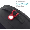 image:imageSpeck Products Presidio Sililoop AirTag Holder BlackUnreal Red