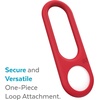 image:imageSpeck Products Presidio Sililoop AirTag Holder BlackUnreal Red