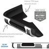 image:imageSpeck Products Samsung Galaxy S7 Case CandyShell Grip Case WhiteBlack MilitaryGrade Protective CaseWhiteBlack