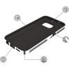 image:imageSpeck Products Samsung Galaxy S7 Case CandyShell Grip Case WhiteBlack MilitaryGrade Protective CaseWhiteBlack