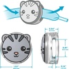 image:imageSpeck Tagimals Cute Cartoon Apple AirTag Holder  Hidden AirTag Tracker Cases  Easily Attach to Shoe or Collar  4 Fun Characters Pack of 4