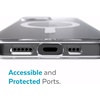 image:imageSpeck iPhone 12 Clear Case  Drop Protection Fits iPhone 12 Pro amp iPhone 12 Phones  Built for MagSafe  AntiYellowing amp AntiFade with Dual Layer Slim Design 61 Inch  Perfect Clear Presidiocellular phone case