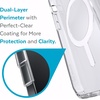 image:imageSpeck iPhone 12 Clear Case  Drop Protection Fits iPhone 12 Pro amp iPhone 12 Phones  Built for MagSafe  AntiYellowing amp AntiFade with Dual Layer Slim Design 61 Inch  Perfect Clear Presidiocellular phone case