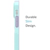 image:imageSpeck iPhone 14 Pro Case  Slim Drop Protection Scratch Resistant amp Anti Yellowing Case with No Slip Grip for iPhone 14 Pro 61 Model  Pale CyanLilac GemShell Grip Hard Case 1 countPale CyanLilac