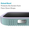 image:imageSpeck iPhone 14 Pro Case  Slim Drop Protection Scratch Resistant amp Anti Yellowing Case with No Slip Grip for iPhone 14 Pro 61 Model  Pale CyanLilac GemShell Grip Hard Case 1 countPale CyanLilac