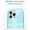 image:imageSpeck iPhone 14 Pro Case  Slim Drop Protection Scratch Resistant amp Anti Yellowing Case with No Slip Grip for iPhone 14 Pro 61 Model  Pale CyanLilac GemShell Grip Hard Case 1 countPale CyanLilac