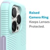 image:imageSpeck iPhone 14 Pro Case  Slim Drop Protection Scratch Resistant amp Anti Yellowing Case with No Slip Grip for iPhone 14 Pro 61 Model  Pale CyanLilac GemShell Grip Hard Case 1 countPale CyanLilac