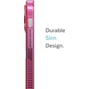 image:imageSpeck iPhone 14 Pro Case  Slim Drop Protection Scratch Resistant amp Anti Yellowing Case with No Slip Grip for iPhone 14 Pro 61 Model  Pale CyanLilac GemShell Grip Hard Case 1 countDream PinkClear