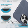image:imageSpeck iPhone 15 Case  Built for MagSafe Drop Protection Grip  for iPhone 15 iPhone 14 amp iPhone 13  Scratch Resistant Soft Touch 61 Inch Phone Case  CandyShell Grip BlackSlate GreyMystery BlueFaded Denim