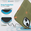 image:imageSpeck iPhone 15 Case  Built for MagSafe Drop Protection Grip  for iPhone 15 iPhone 14 amp iPhone 13  Scratch Resistant Soft Touch 61 Inch Phone Case  CandyShell Grip BlackSlate GreyBush GreenPumpkin Pie