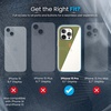 image:imageSpeck iPhone 15 Case  Built for MagSafe Drop Protection Grip  for iPhone 15 iPhone 14 amp iPhone 13  Scratch Resistant Soft Touch 61 Inch Phone Case  CandyShell Grip BlackSlate GreyBush GreenPumpkin Pie