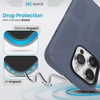 image:imageSpeck iPhone 15 Case  Built for MagSafe Drop Protection Grip  for iPhone 15 iPhone 14 amp iPhone 13  Scratch Resistant Soft Touch 61 Inch Phone Case  CandyShell Grip BlackSlate GreyMystery BlueFaded Denim