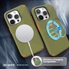 image:imageSpeck iPhone 15 Case  Built for MagSafe Drop Protection Grip  for iPhone 15 iPhone 14 amp iPhone 13  Scratch Resistant Soft Touch 61 Inch Phone Case  CandyShell Grip BlackSlate GreyBush GreenPumpkin Pie