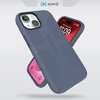 image:imageSpeck iPhone 15 Case  Built for MagSafe Drop Protection Grip  for iPhone 15 iPhone 14 amp iPhone 13  Scratch Resistant Soft Touch 61 Inch Phone Case  CandyShell Grip BlackSlate GreyMystery BlueFaded Denim