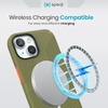 image:imageSpeck iPhone 15 Case  Built for MagSafe Drop Protection Grip  for iPhone 15 iPhone 14 amp iPhone 13  Scratch Resistant Soft Touch 61 Inch Phone Case  CandyShell Grip BlackSlate GreyBush GreenPumpkin Pie