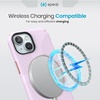 image:imageSpeck iPhone 15 Case  Built for MagSafe Drop Protection Grip  for iPhone 15 iPhone 14 amp iPhone 13  Scratch Resistant Soft Touch 61 Inch Phone Case  CandyShell Grip BlackSlate GreySoft LilacCarnation Petal