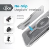 image:imageSpeck iPhone 15 Plus Case  ClickLock NoSlip Interlock Built for MagSafe Drop Protection Grip  for iPhone 15 Plus iPhone 14 Plus  67 Inch Phone Case  Presidio Lux Grip ClearPlatinum Glitter