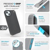 image:imageSpeck iPhone 15 Plus Case  ClickLock NoSlip Interlock MagSafe Drop Protection Grip  for iPhone 15 Plus iPhone 14 Plus 67 Inch Phone Case  Presidio2 Grip Bleached BoneHeirloom GoldHazel BrownCharcoal GreyCool BronzeWhite