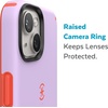 image:imageSpeck iPhone 15 Plus amp 14 Plus Case  Slim Phone Case with Drop Protection Scratch Resistant with Soft Touch for 67 inch iPhone Case  Dual Layer Case Cloudy GreySpring Purple CandyShell ProSpring PurpleEnergy Red