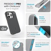 image:imageSpeck iPhone 15 Pro Case  ClickLock NoSlip Interlock Built for MagSafe Drop Protection  Scratch Resistant Soft Touch 61 Inch Phone Case  Presidio2 Pro BlackSlate GreyWhiteCharcoal GreyCool BronzeWhite