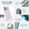 image:imageSpeck iPhone 15 Pro Case  ClickLock NoSlip Interlock Built for MagSafe Drop Protection  Scratch Resistant Soft Touch 61 Inch Phone Case  Presidio2 Pro BlackSlate GreyWhiteSoft LilacCarnation PetalRouge Pink