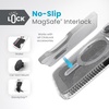 image:imageSpeck iPhone 15 Pro Case  ClickLock NoSlip Interlock Built for MagSafe Drop Protection Grip  AntiYellowing 61 Inch Phone Case  Presidio Lux Grip ClearPlatinum Glitter