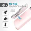 image:imageSpeck iPhone 15 Pro Max Case  ClickLock NoSlip Interlock Built for MagSafe Drop Protection  Scratch Resistant Soft Touch 67 Inch Phone Case  Presidio2 Pro Dahlia PinkRose CopperWhiteNimbus PinkDahlia PinkStrawberry Milk
