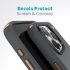 image:imageSpeck iPhone 15 Pro Max Case  ClickLock NoSlip Interlock Built for MagSafe Drop Protection  Scratch Resistant Soft Touch 67 Inch Phone Case  Presidio2 Pro Dahlia PinkRose CopperWhiteCharcoal GreyCool BronzeWhite