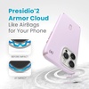 image:imageSpeck iPhone 15 Pro Max Case  ClickLock NoSlip Interlock Built for MagSafe Drop Protection  Scratch Resistant Soft Touch 67 Inch Phone Case  Presidio2 Pro Dahlia PinkRose CopperWhiteSoft LilacCarnation PetalRouge Pink