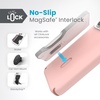 image:imageSpeck iPhone 15 Pro Max Case  ClickLock NoSlip Interlock Built for MagSafe Drop Protection  Scratch Resistant Soft Touch 67 Inch Phone Case  Presidio2 Pro Dahlia PinkRose CopperWhiteDahlia PinkRose CopperWhite