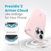 image:imageSpeck iPhone 15 Pro Max Case  ClickLock NoSlip Interlock Built for MagSafe Drop Protection  Scratch Resistant Soft Touch 67 Inch Phone Case  Presidio2 Pro Dahlia PinkRose CopperWhiteNimbus PinkDahlia PinkStrawberry Milk
