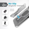 image:imageSpeck iPhone 15 Pro Max Case  ClickLock NoSlip Interlock Built for MagSafe Drop Protection Grip  AntiYellowing 67 Inch Phone Case  Presidio Lux Grip ClearPlatinum Glitter