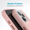 image:imageSpeck iPhone 15 Pro Max Case  ClickLock NoSlip Interlock Built for MagSafe Drop Protection Grip  Scratch Resistant Soft Touch 67 Inch Phone Case  Presidio2 Grip Dahlia PinkRose CopperWhiteDahlia PinkRose CopperWhite