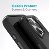image:imageSpeck iPhone 15 Pro Max Case  ClickLock NoSlip Interlock Built for MagSafe Drop Protection Grip  Scratch Resistant Soft Touch 67 Inch Phone Case  Presidio2 Grip Dahlia PinkRose CopperWhiteBlackSlate GreyWhite