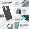 image:imageSpeck iPhone 15 Pro Max Case  ClickLock NoSlip Interlock Built for MagSafe Drop Protection Grip  Soft Touch 67 Inch Phone Case  Presidio2 Grip Charcoal GreyCool BronzeWhite