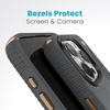 image:imageSpeck iPhone 15 Pro Max Case  ClickLock NoSlip Interlock Built for MagSafe Drop Protection Grip  Soft Touch 67 Inch Phone Case  Presidio2 Grip Charcoal GreyCool BronzeWhite