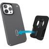 image:imageSpeck iPhone Grip Viewing Stand MagSafe Accessory  ClickLock NoSlip Interlock  360 Adjustable Finger Grip Mounts to MacBook Continuity Camera for iPhone  StandyGrip  Black