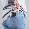 image:imageSpeck iPhone Wallet MagSafe Accessory  Removable ClickLock NoSlip Interlock  Holds 13 Cards  Soft Touch Finish Scratch Resistant Card Holder Built for MagSafe  Nimbus PinkPale VioletClicklock Wallet  Black