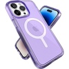 image:imageSpeck Clear iPhone 14 Pro Max Case  Slim Built for MagSafe Scratch Resistant amp Drop Protection Clear Phone Case  AntiYellowing  67 iPhone 14 Pro Max Case  Amethyst Purple GemShellAmethyst PurpleClear